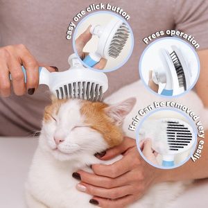 Self-Cleaning Slicker Brush for Cats, Dogs, and Pets. Brand new in packaging!